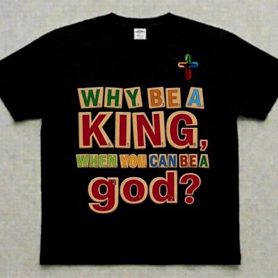 WBAKWYCBAG text black tees